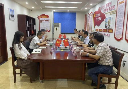 嘉興學院建筑工程學院領導帶隊來訪桐升公司，深化校企合作